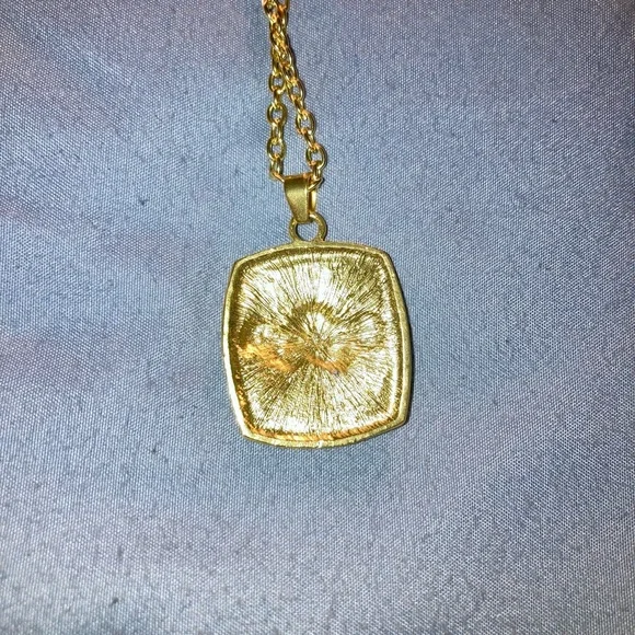 Olympics Gold-Tone Pave Crystal Pendant Necklace - Women Jewelry - Picture 4 of 4